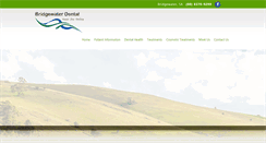 Desktop Screenshot of bridgewaterdental.com.au